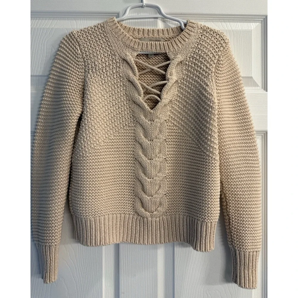 Banana republic size extra small women's Knit  sweater YKK‎ design